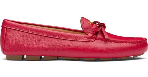 leather loafers prada reviews|Prada bow detail loafers.